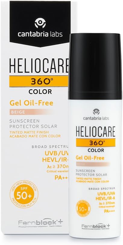 Heliocare 360 Color gel oil free - beige 50 ml
